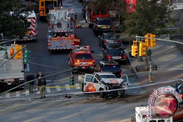 Serangan truk di New York dinyatakan terkait terorisme
