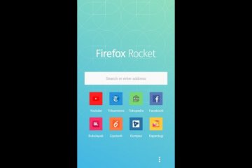 Mozilla luncurkan browser ringan Firefox Rocket