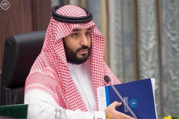 Putra Mahkota Saudi bahas Yaman dengan Sekjen PBB