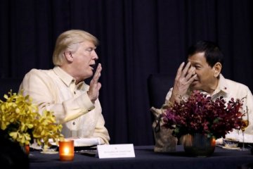 Trump sebut hubungan dengan Filipina amat penting bagi militer