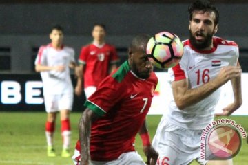 Indonesia takluk 0-1 dari tim nasional u-23 Suriah