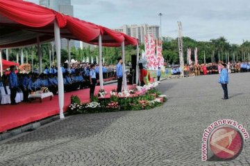Presiden Jokowi jadi inspektur upacara HUT Korpri 2017