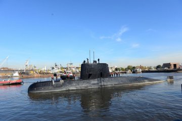 Pencarian kapal selam Argentina masuki fase kritis