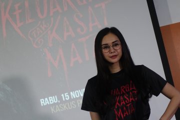 Aura Kasih sempat enggan main di Keluarga Tak Kasat Mata (Video)