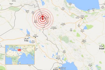 Gempa perbatasan Irak-Iran tewaskan 145 orang