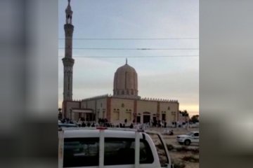 Serangan udara Mesir tewaskan teroris penyerang masjid Sinai