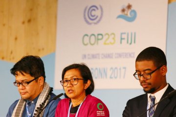 Walhi aksi tolak batu bara di COP-23