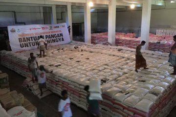 Bantuan 2.000 ton beras untuk Rohingya sudah sampai, ini kisahnya