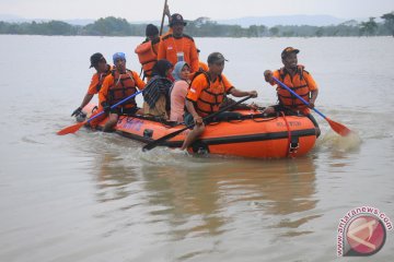 Evakuasi Warga Banjir Klaten