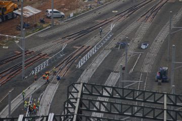 Pembangunan Depo MRT Lebak Bulus