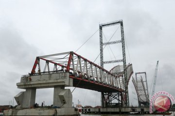 Progres Pembangunan Jembatan Musi VI