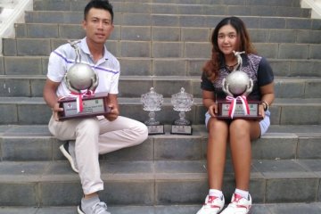 Rizchy-Rivani juara Menpora-Emeralda Golf Cup 2017