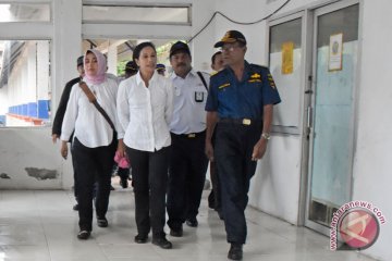 Menteri BUMN Tinjau Penyeberangan Ferry