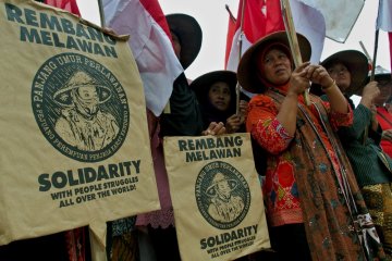 Aksi Kriminalisasi Kendeng