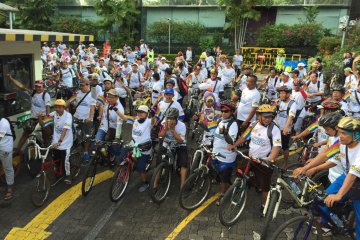 500 peserta ramaikan "fun bike" LKBN Antara