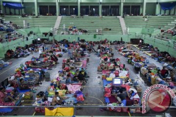 Ormas PBB serahkan sumbangan pengungsi Gunung Agung