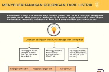 Menyederhanakan Golongan Tarif Listrik