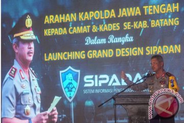 Kapolda Jateng luncurkan sistem informasi pengawasan dana desa