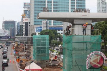 Jakpro: pembangunan LRT sudah 63 persen selesai