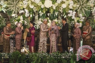 Presiden hadiri resepsi pernikahan putri Mensesneg di Yogyakarta