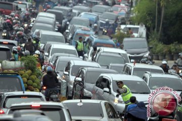 Polres Garut berlakukan satu arah atasi kepadatan