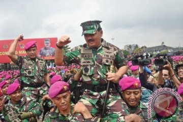 Panglima TNI Kunjungi Korps Marinir