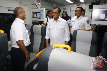 Uji Coba Kereta Bandara