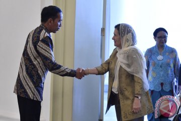 Presiden Menerima Ibu Negara Afghanistan