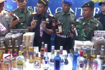 KPPBC Jambi Musnahkan Barang Ilegal Senilai Rp 1 Miliar