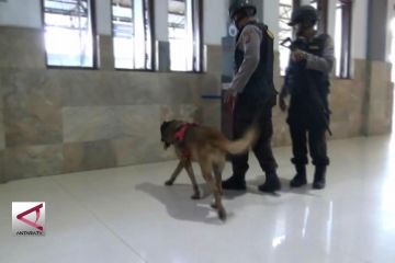 Anjing  Pelacak Amankan Stasiun Tugu