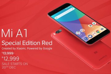 Xiaomi Mi A1 versi merah tiba di India