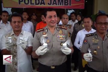 Polda Jambi Ungkap Perdagangan Merkuri