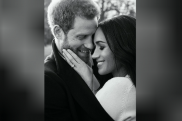Foto pertunangan Pangeran Harry dan Meghan Markle