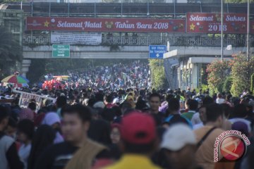 Kegiatan HBKB ditiadakan terkait lari maraton Asian Games