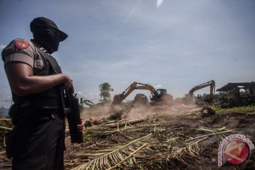 Pengosongan Lahan Pembangunan Bandara Yogyakarta