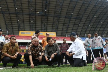 Wapres Tinjau Arena Asian Games