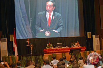 Presiden Jokowi ingin TNI dan Polri jaga soliditas