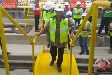 LRT Palembang diuji coba medio Februari-Maret