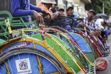 Pendataan Becak Ibu Kota