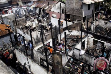 Kebakaran Rumah Padat Penduduk