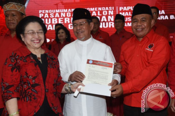 PDI Perjuangan akan umumkan lagi empat pasangan cagub-cawagub