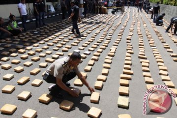 Polisi periksa ibu pengendali 1,3 ton ganja