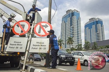 Pro dan Kontra soal bebasnya motor di Jl. Thamrin