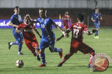 Indonesia tahan imbang Eslandia 1-1 babak pertama