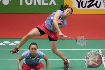 Della/Rizki-Hafiz/Gloria melenggang ke putaran dua All England