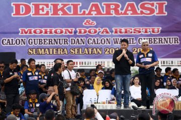 Deklarasi Bakal Paslon Gubernur Sumsel