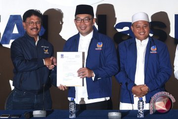 Nasdem Dukung Ridwan Kamil-UU Ruzhanul