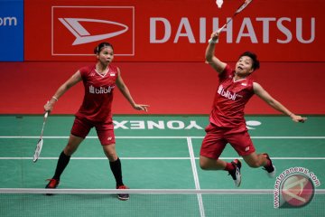 Greysia/Apriyani runner-up di Indonesia Masters 2018