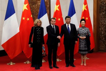 Presiden Prancis kunjungi Kota Terlarang Beijing
