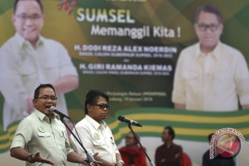 Pasangan Bakal Cagub Dan wagub Sumsel